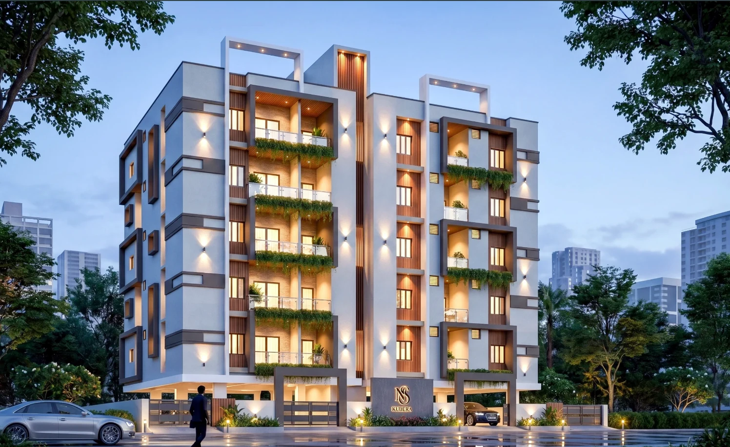 NS Kubera apartment exterior view