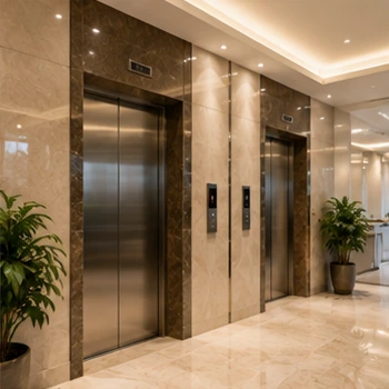 Modern lift lobby