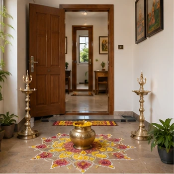 Welcoming home entrance representing vastu compliance